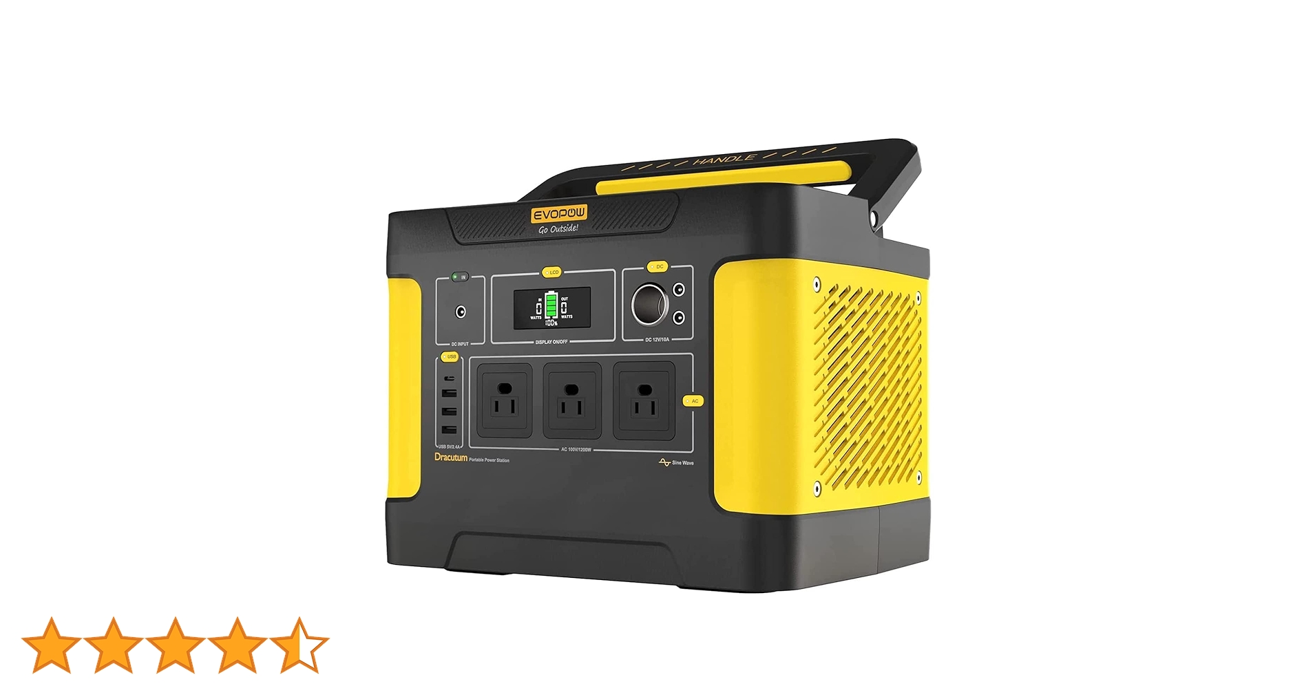 Amazon.co.jp: Evopow ポータブル電源 リン酸鉄リチウム 1531Wh 長寿命